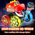 Press & Go Dinosaur Toy Car With Lights