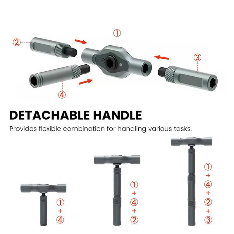 💥Hot Sale 50% Off⏳24-in-1 Multi-Purpose Ratchet Screwdriver Set