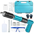 Manual Concrete Nail Gun Kit with 5 Adjustable Power Levels – Built-in Power System, Includes 120 Nails