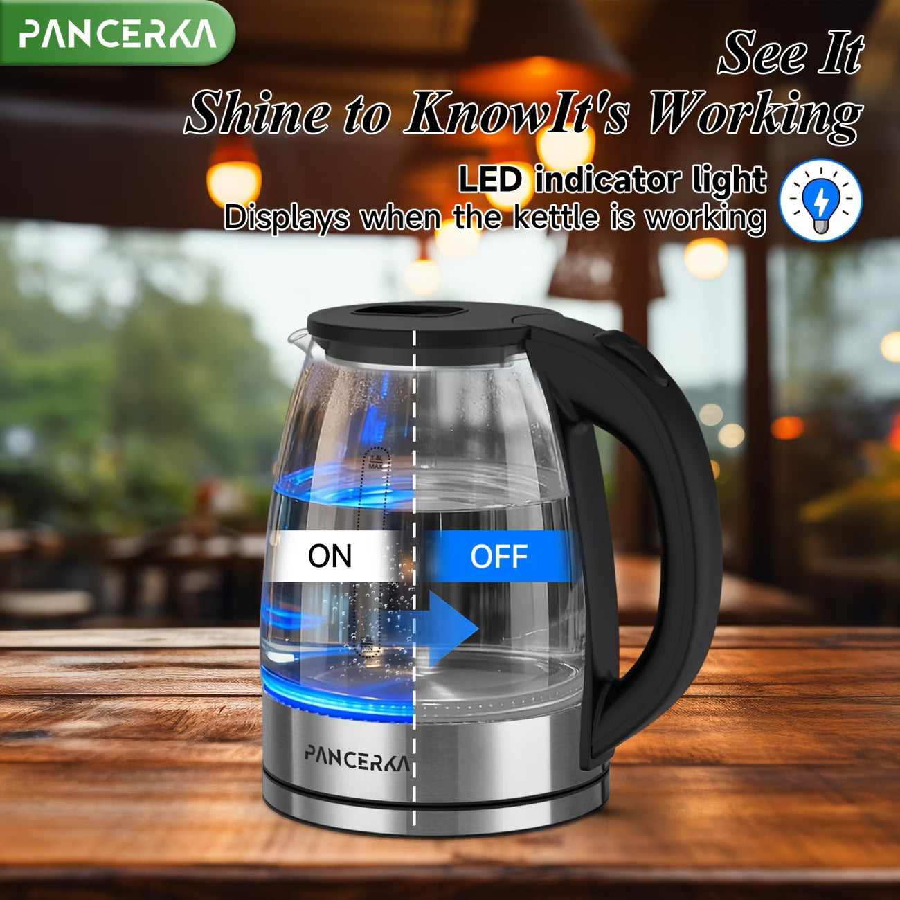 1000W electric kettle, automatic power-off kettle