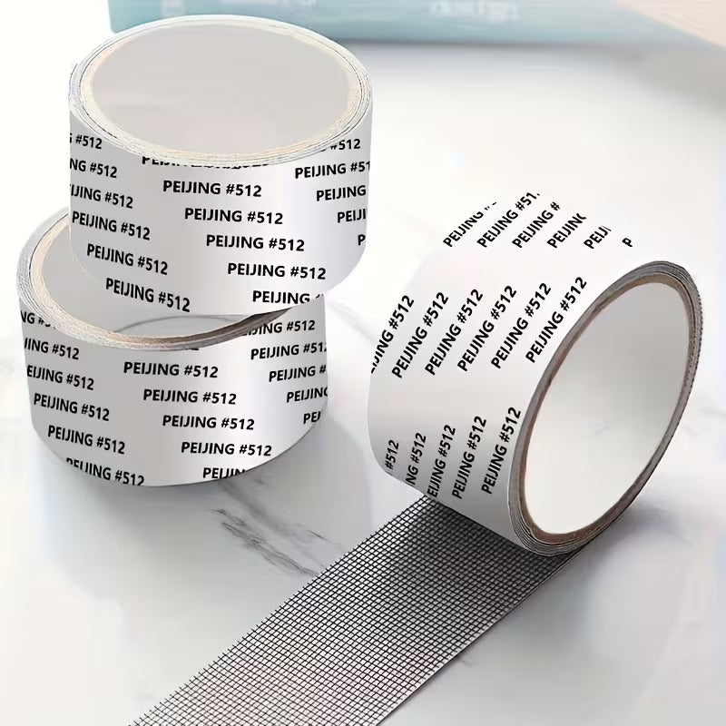 Window screen, mesh repair adhesive self-adhesive Velcro mosquito repellent tape