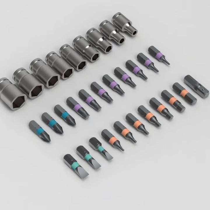💥Hot Sale 50% Off⏳24-in-1 Multi-Purpose Ratchet Screwdriver Set