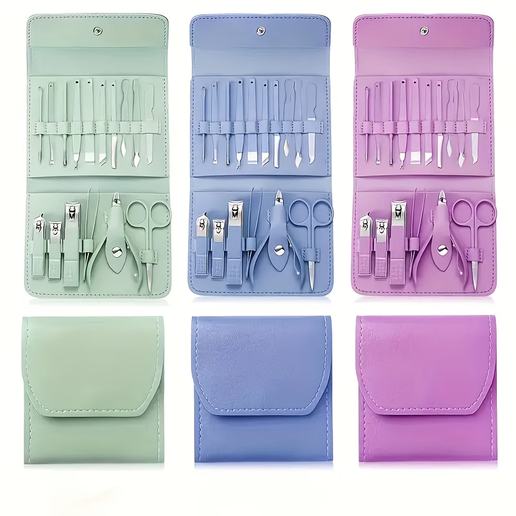 16 Premium Stainless Steel Modern Style Of Nail Clippers Suit
