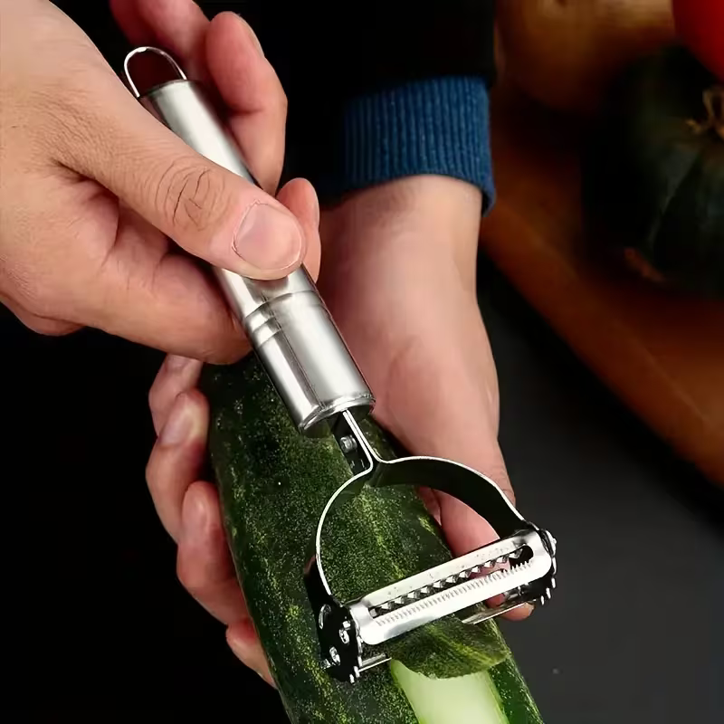 1 Universal Kitchen Vegetable Peel and Stainless Steel Stripping Tool