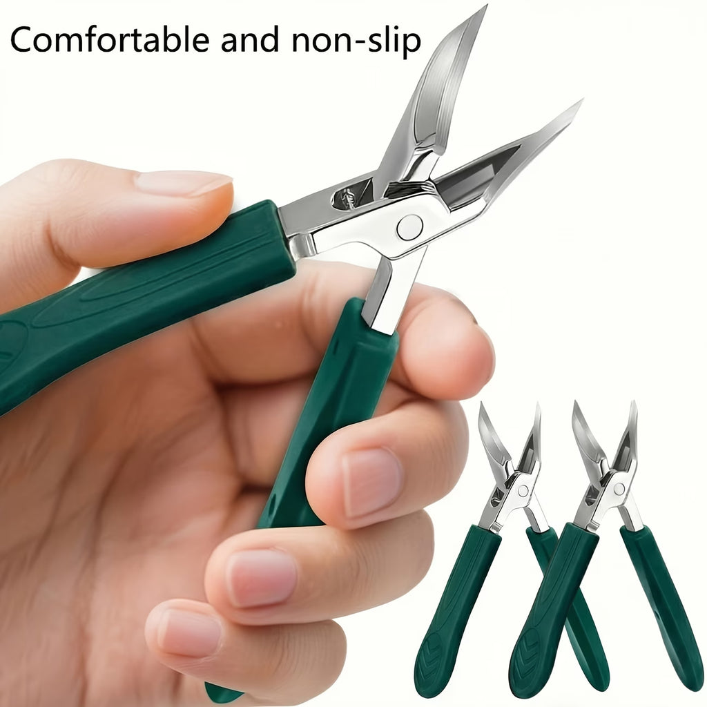 For thick nails and ingrown nails - specially designed nail clippers for the elderly, specifically for thick nails.