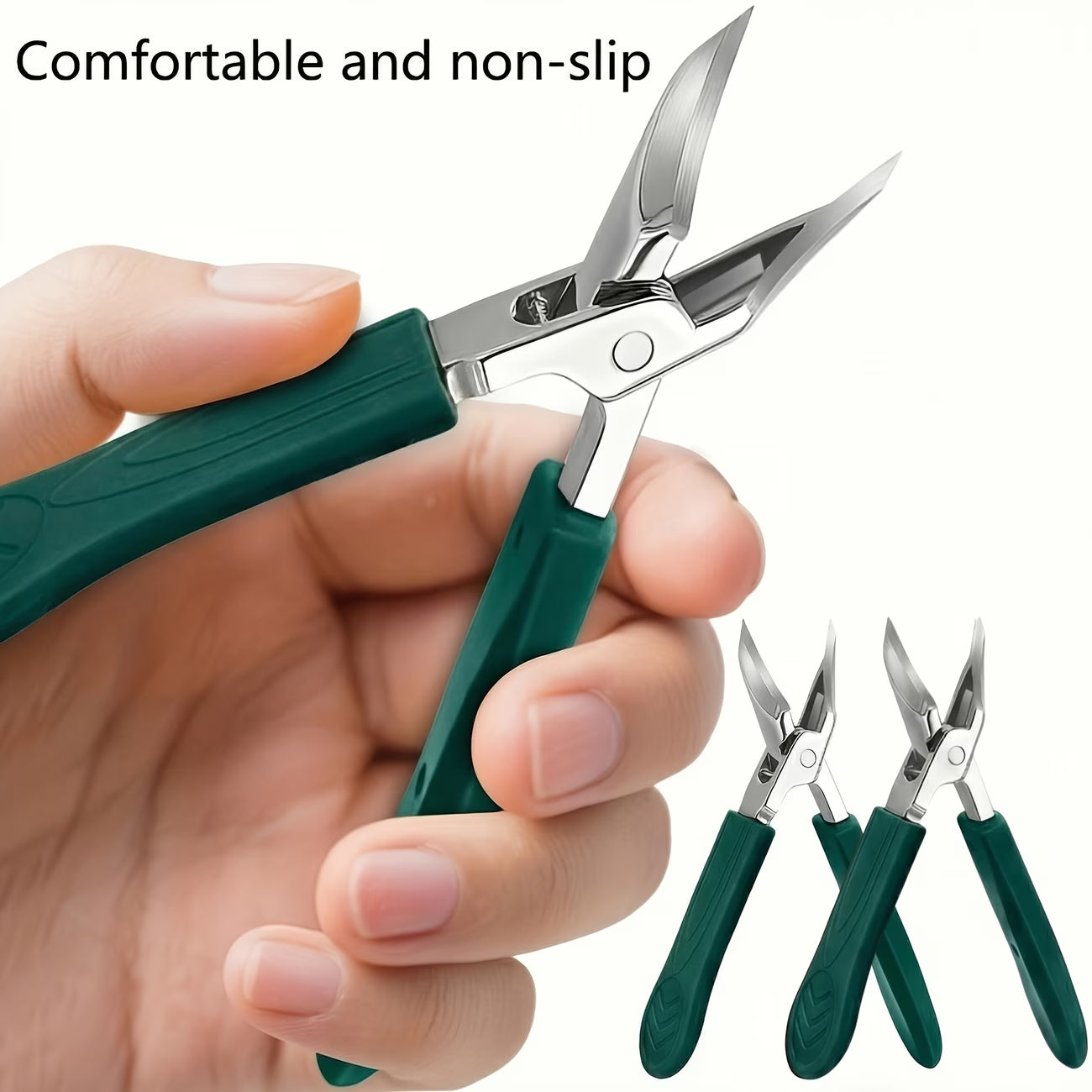 For thick nails and ingrown nails - specially designed nail clippers for the elderly, specifically for thick nails.