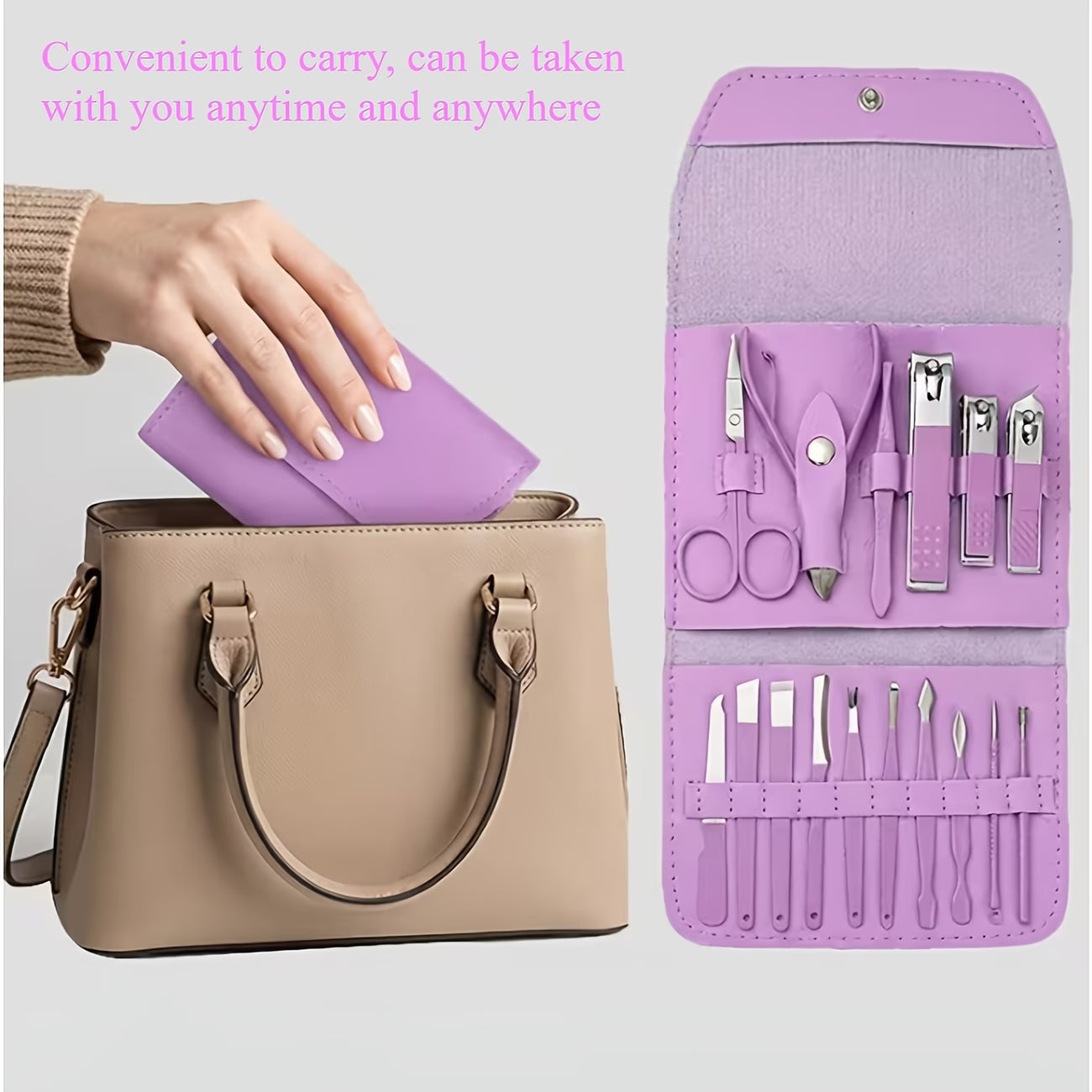 16 Premium Stainless Steel Modern Style Of Nail Clippers Suit