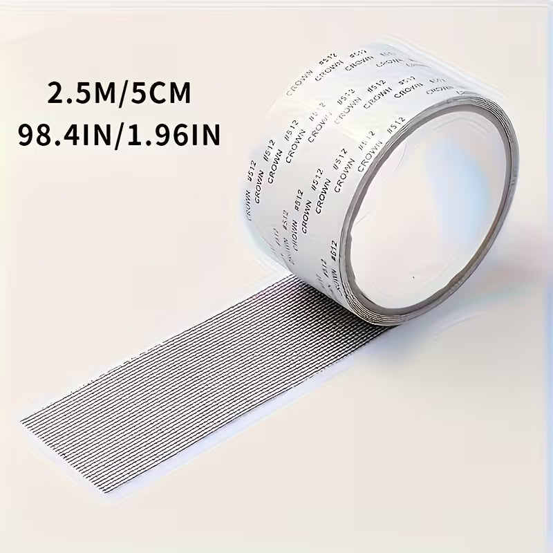 Window screen, mesh repair adhesive self-adhesive Velcro mosquito repellent tape