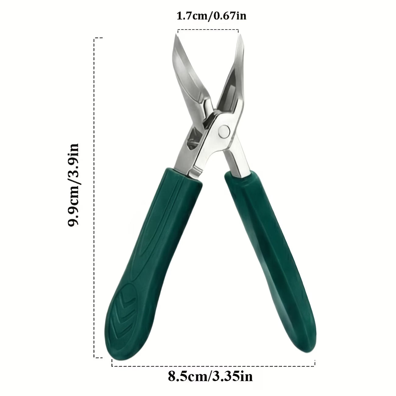 For thick nails and ingrown nails - specially designed nail clippers for the elderly, specifically for thick nails.