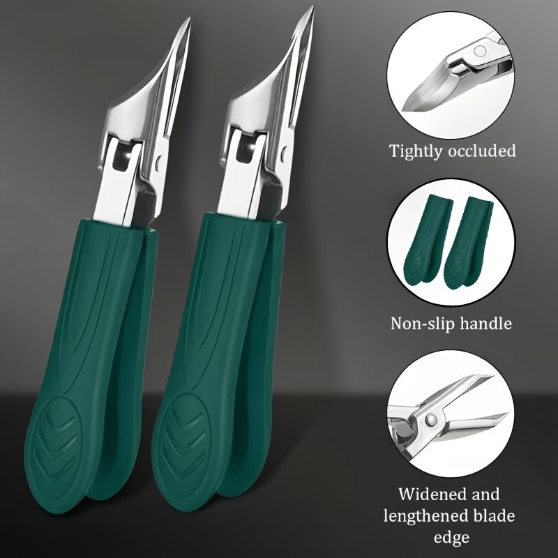 For thick nails and ingrown nails - specially designed nail clippers for the elderly, specifically for thick nails.