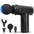 Six-speed portable massager, equipped with 4 massage heads and USB charging function