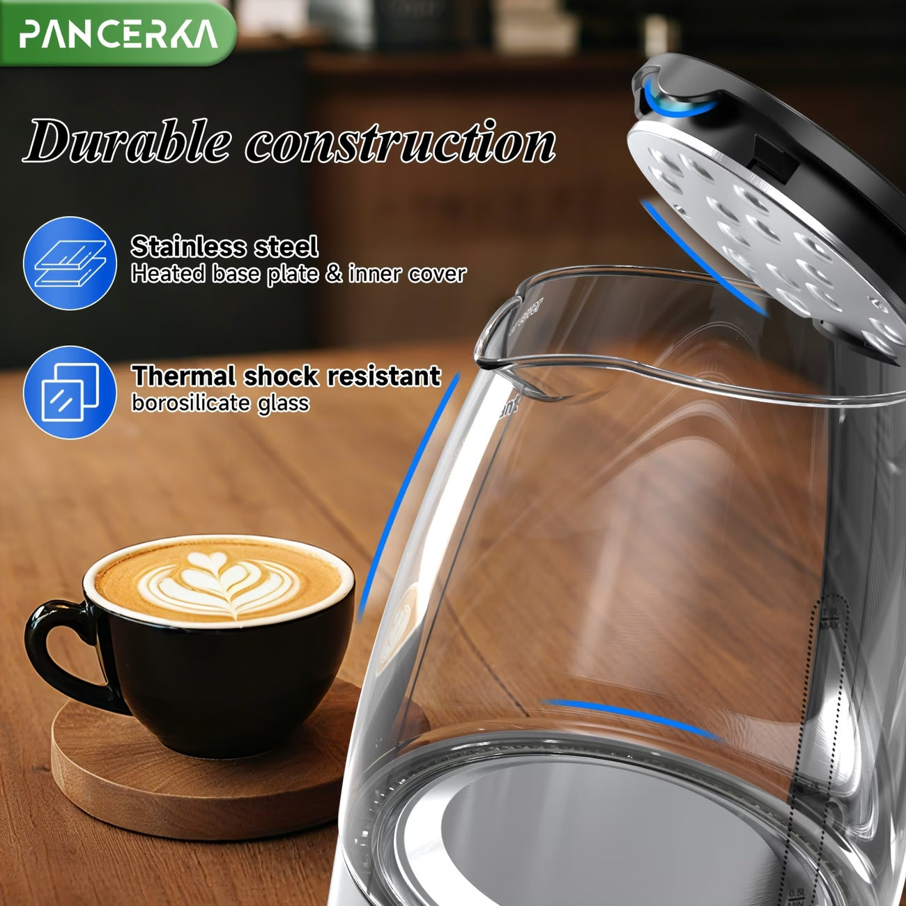 1000W electric kettle, automatic power-off kettle
