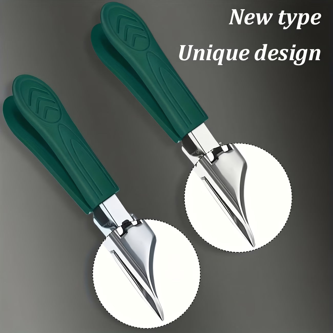 For thick nails and ingrown nails - specially designed nail clippers for the elderly, specifically for thick nails.