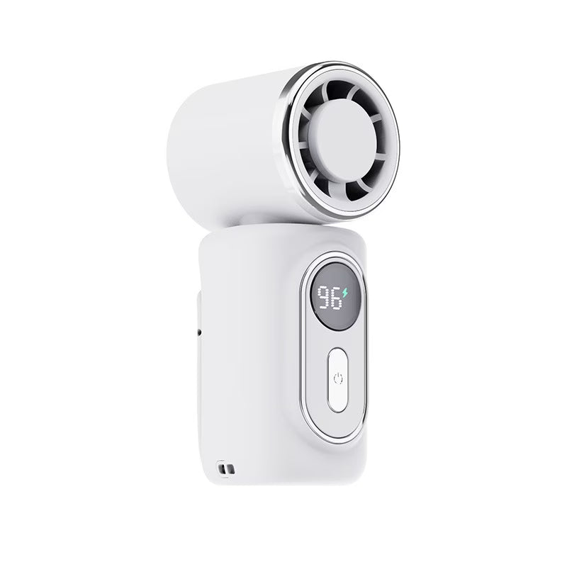 2026 New Mini Portable Charger with 3000mAh Capacity and Long-Lasting Fan