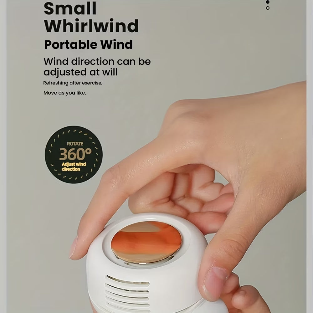 MINI clip fan, small whirlwind high-speed fan