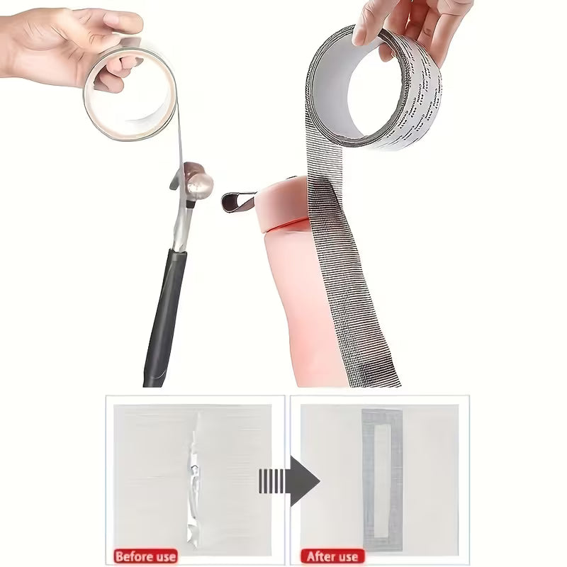 Window screen, mesh repair adhesive self-adhesive Velcro mosquito repellent tape