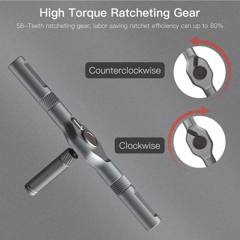 💥Hot Sale 50% Off⏳24-in-1 Multi-Purpose Ratchet Screwdriver Set