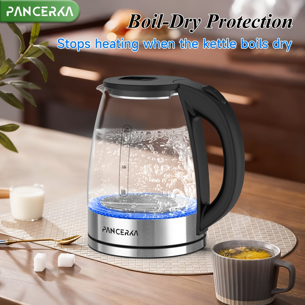 1000W electric kettle, automatic power-off kettle