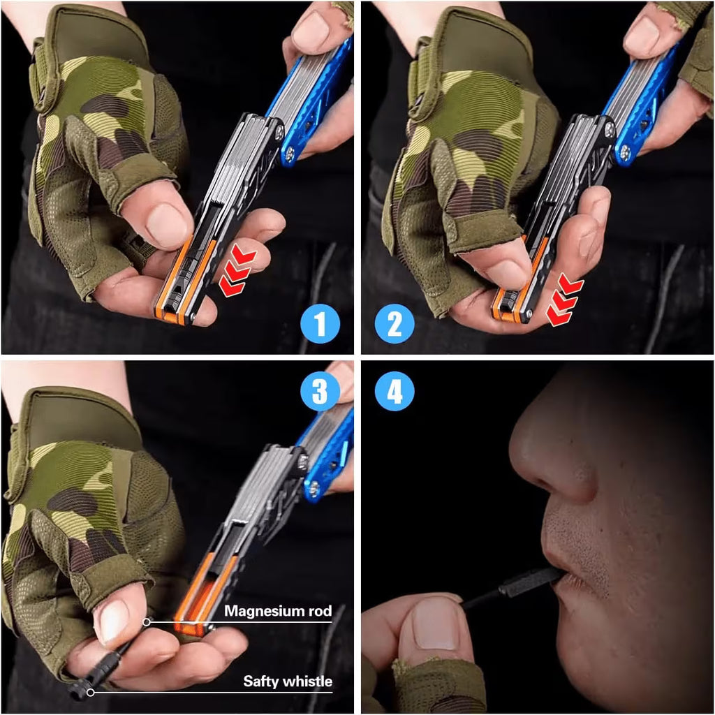 18-in-1 multi-functional tool, professional stainless steel multi-purpose pliers