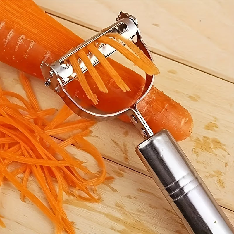 1 Universal Kitchen Vegetable Peel and Stainless Steel Stripping Tool