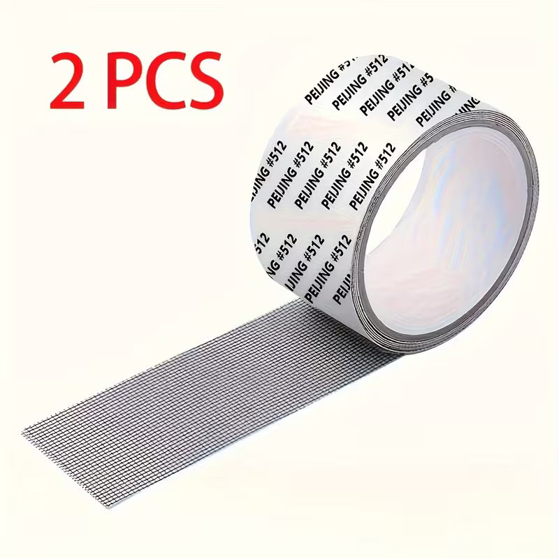 Window screen, mesh repair adhesive self-adhesive Velcro mosquito repellent tape