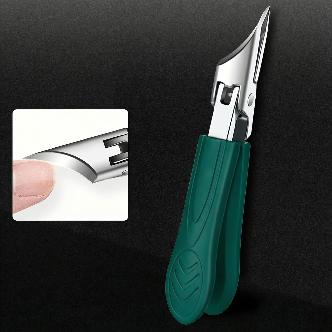 For thick nails and ingrown nails - specially designed nail clippers for the elderly, specifically for thick nails.