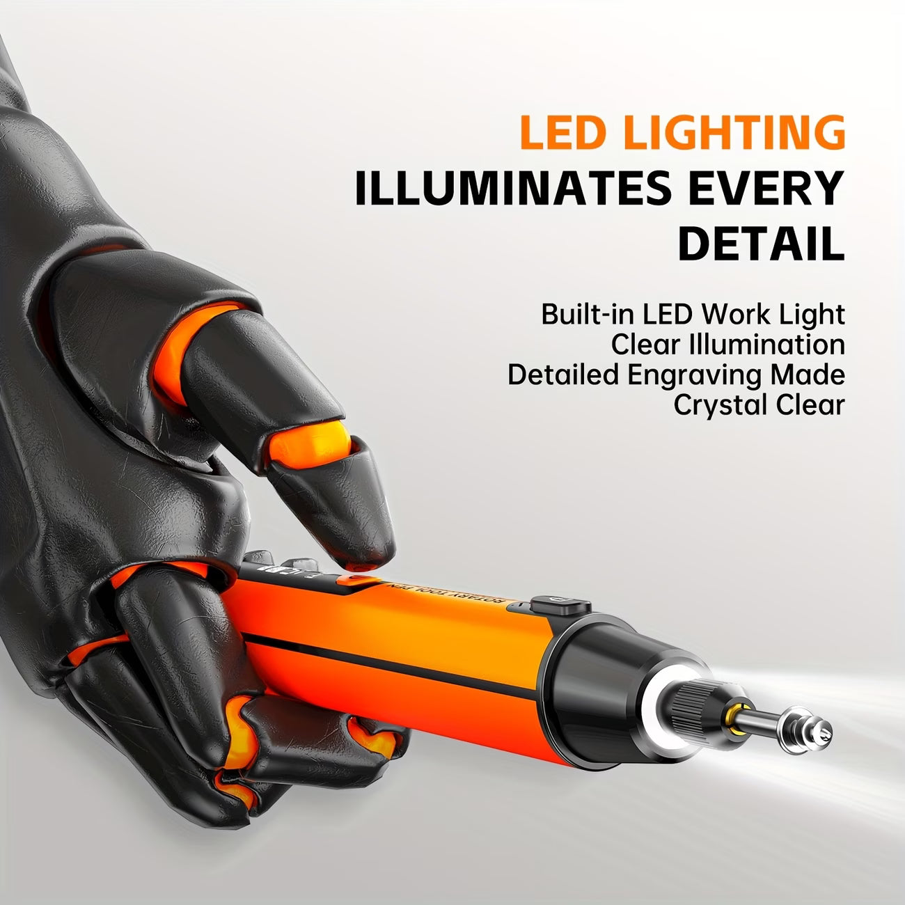 Intelligent LCD wireless rotating tool / Professional polishing, drilling, engraving