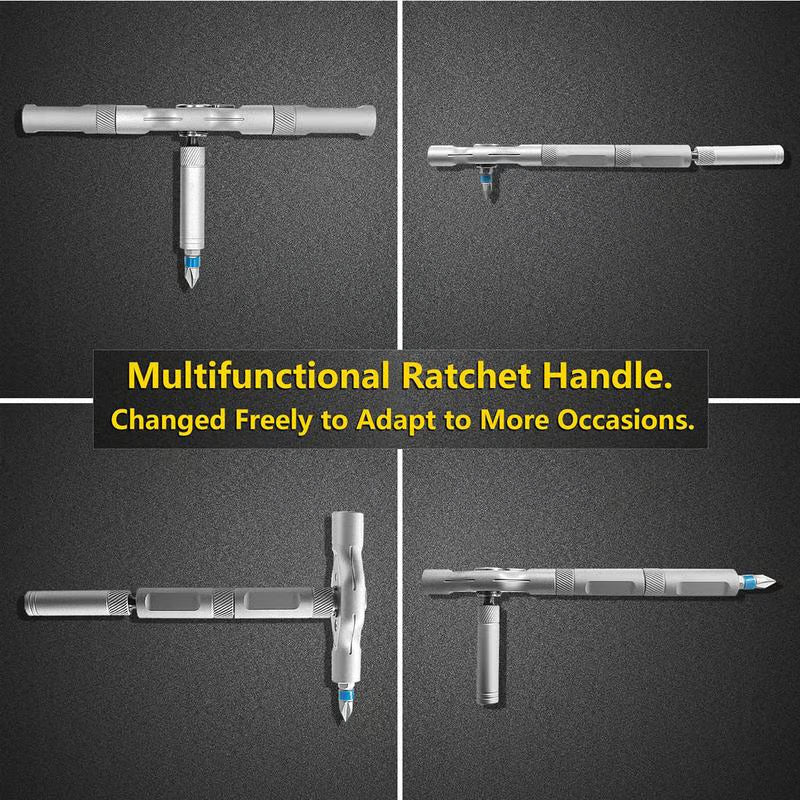 💥Hot Sale 50% Off⏳24-in-1 Multi-Purpose Ratchet Screwdriver Set