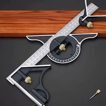 सटीकता र बहुमुखी: 3-इन-1 एड्जस्टेबल कम्बिनेशन स्क्वायर